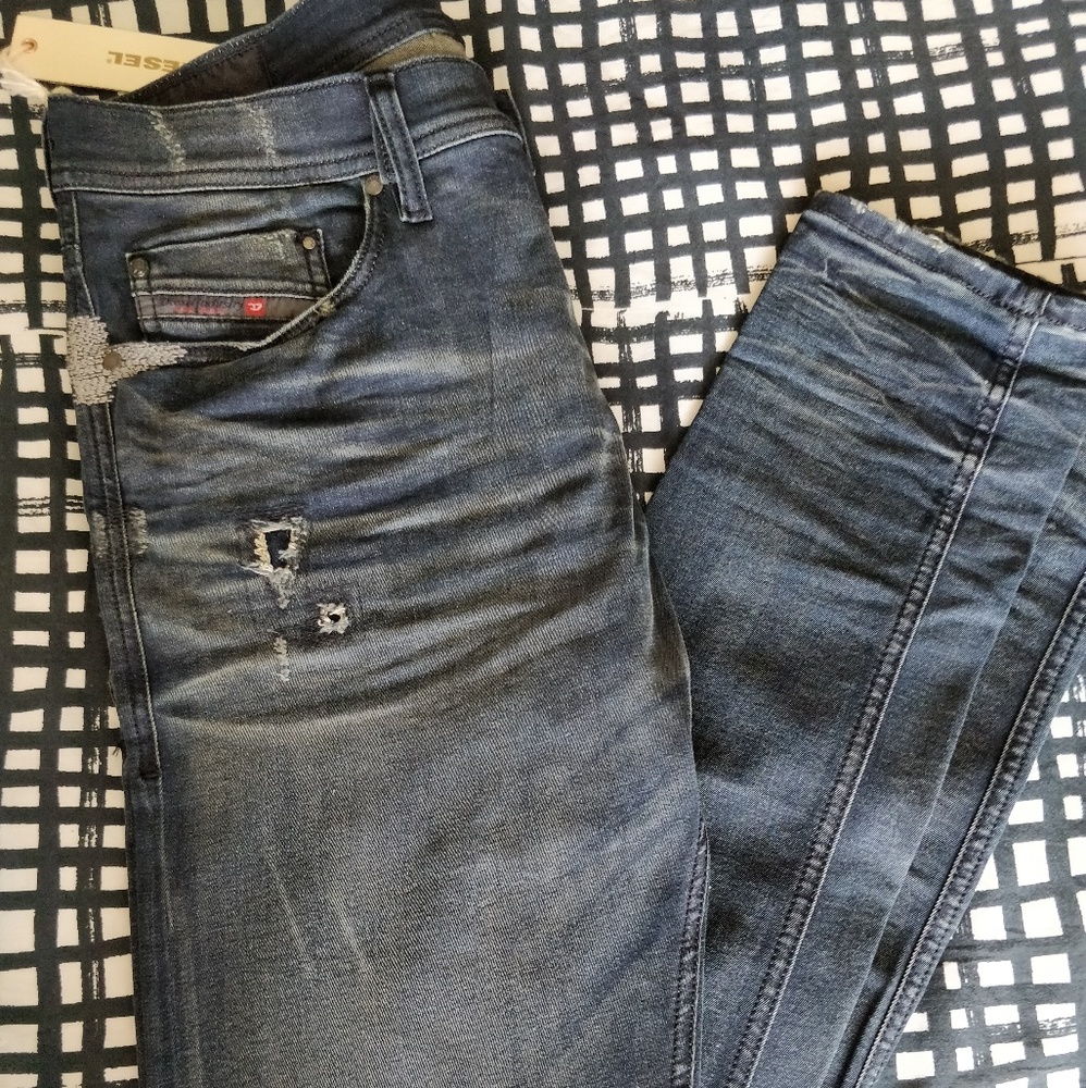 MENS Diesel Tepphar 838v Stretch Slim Carrot